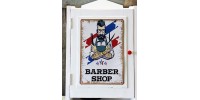Armoire à pharmacie Barber Shop